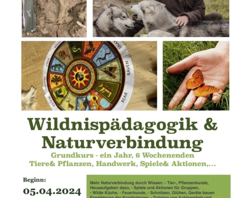Grundkurs Wildnispädagogik WPI24:25