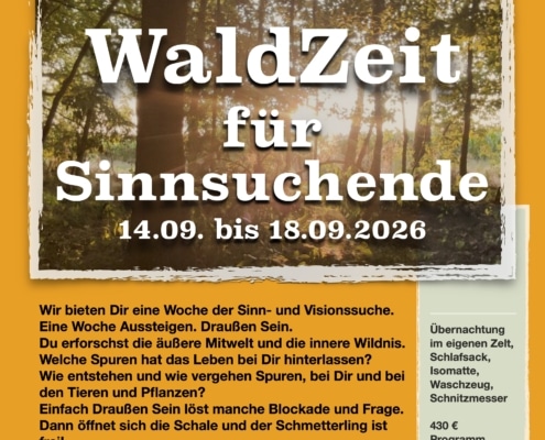 Flyer Sinnsuche 2026